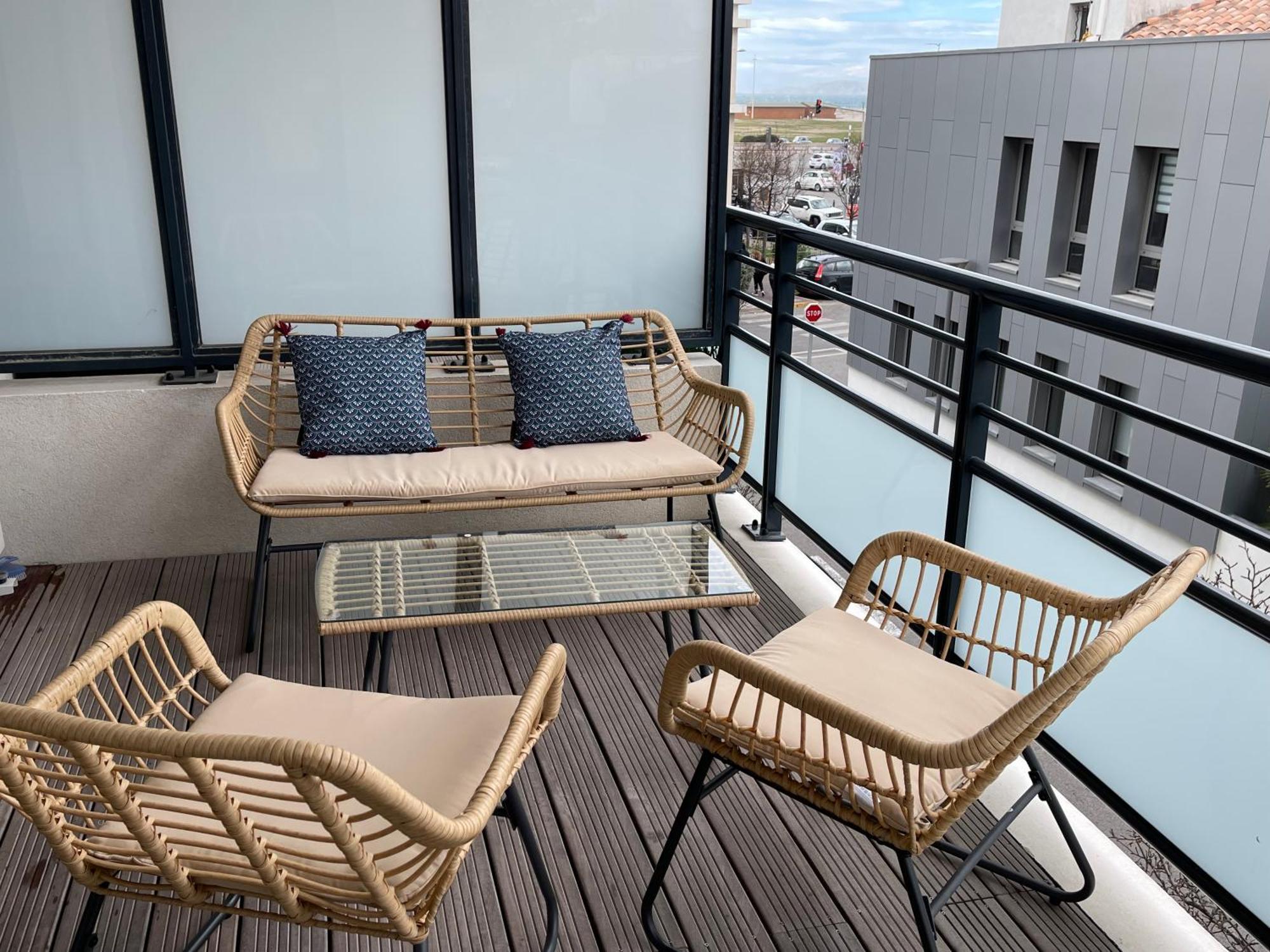 Prado Plage David - Stade Velodrome - Parc Chanot - Luxury Apartment By The Sea Marseille Luaran gambar
